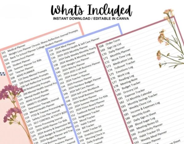 15000+ Planners, Journals, Trackers, & More! PLUS Free Digital Stickers (18000) - Reselling Allowed - Image 3